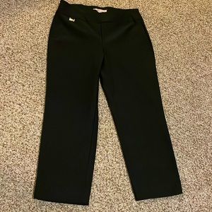 Philosophy women’s black ankle cropped pants ,N WOT